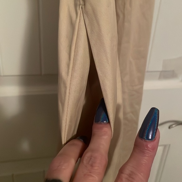 BNWT Old Navy T-back, tank, maxi dress size XS in khaki color with pockets - Picture 8 of 12